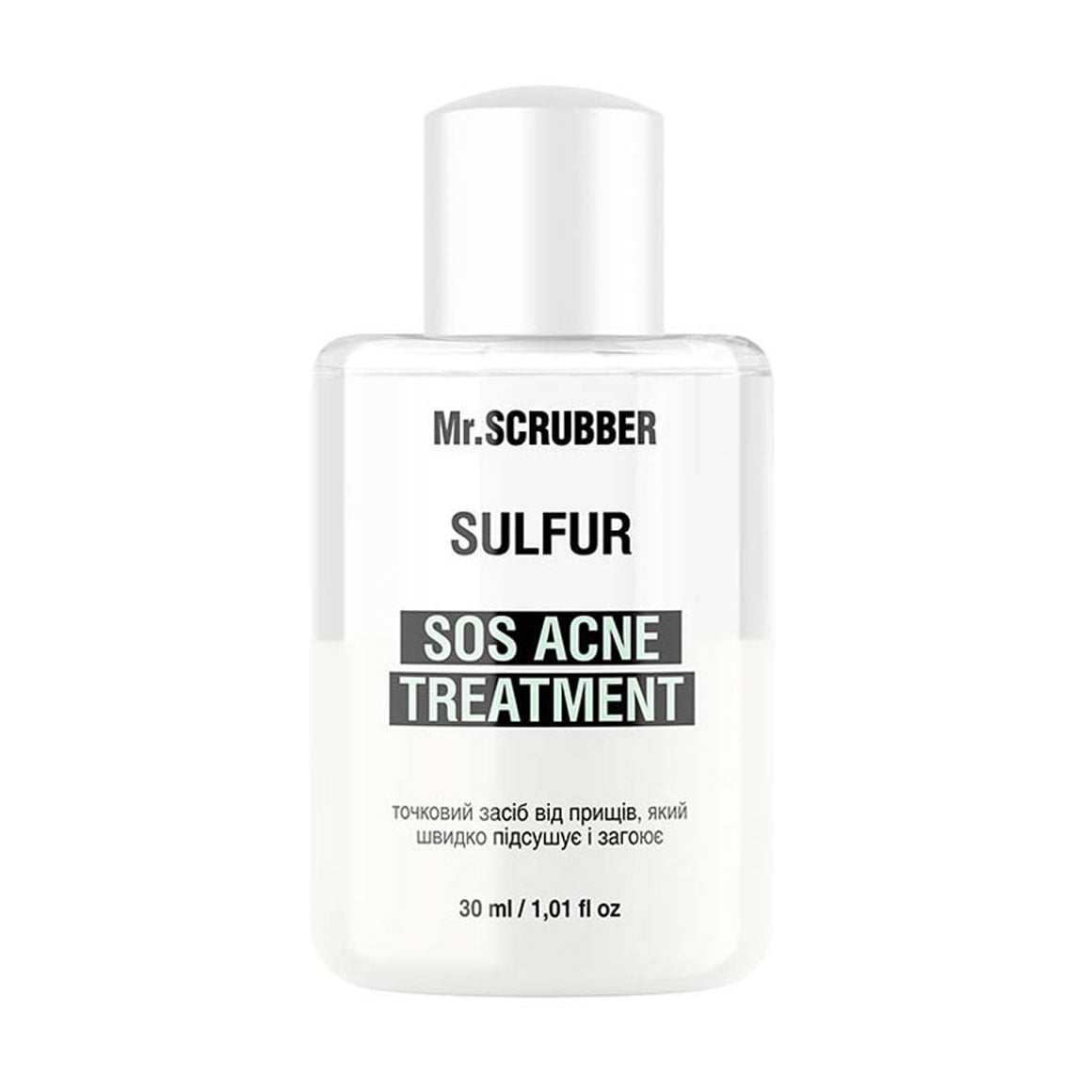 Точковий засіб від прищів Mr.Scrubber SOS Acne Treatment Sulfur, 30 мл